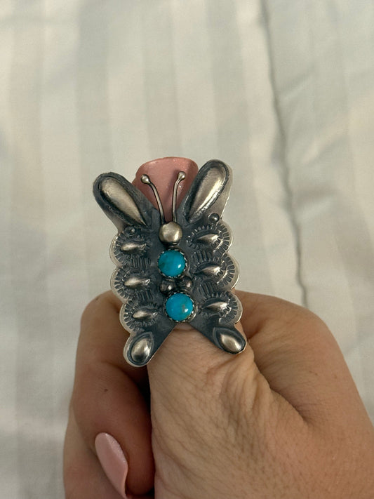 Butterfly ring - size 7