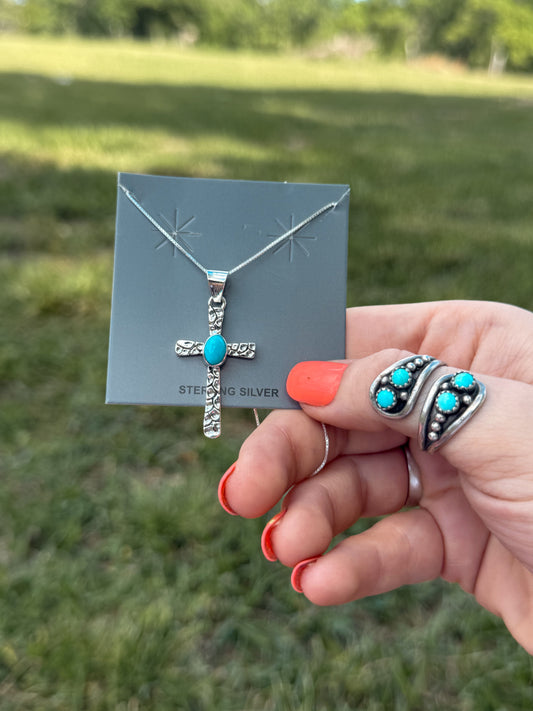 The Kingman Cross necklace