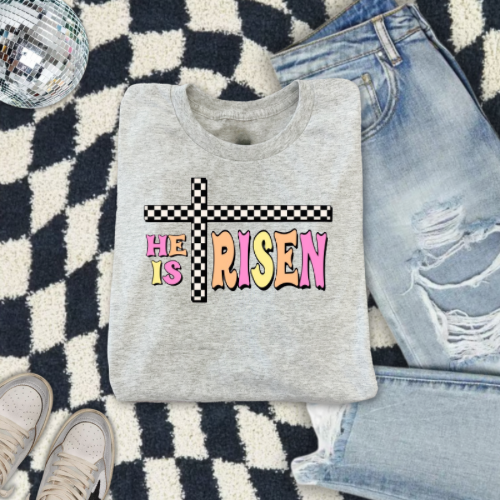 He is risen sublimation T-shirt