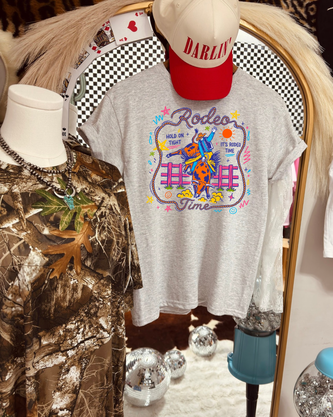 Lets rodeo sublimation T-shirt