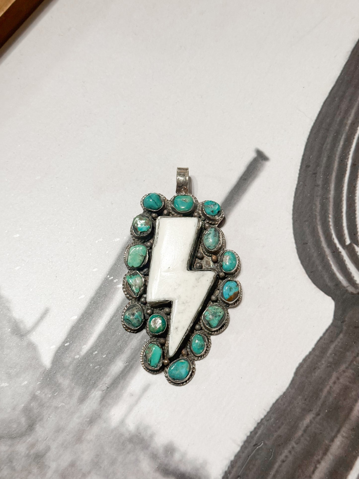 The lighting bolt pendant