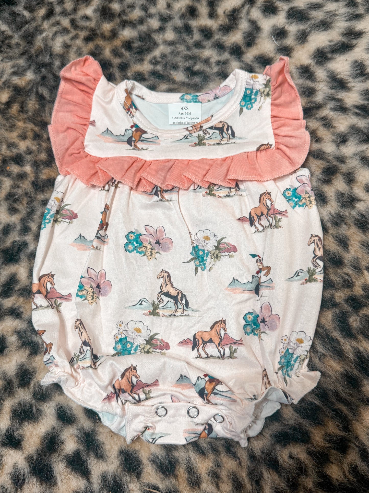 The little cowgirl romper