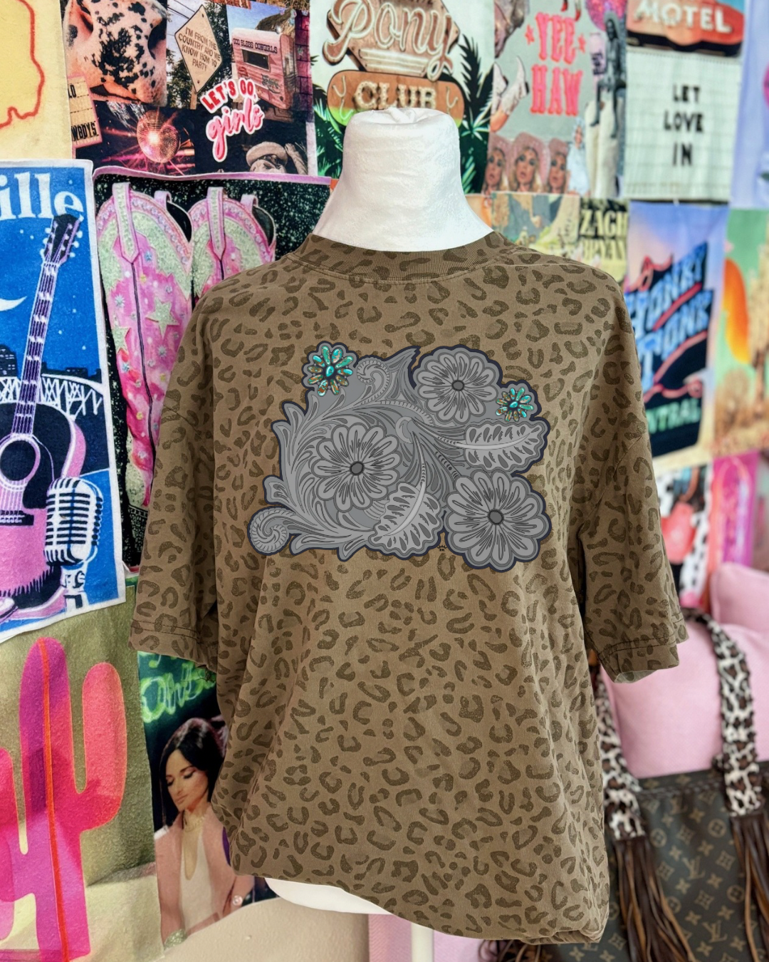 The silver lining cheetah T-shirt
