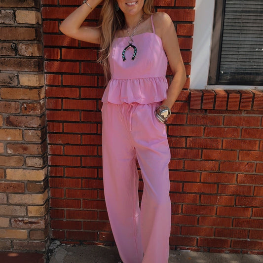 The pink Rio set
