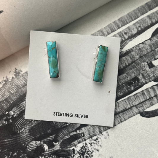 Kingman post stud earrings