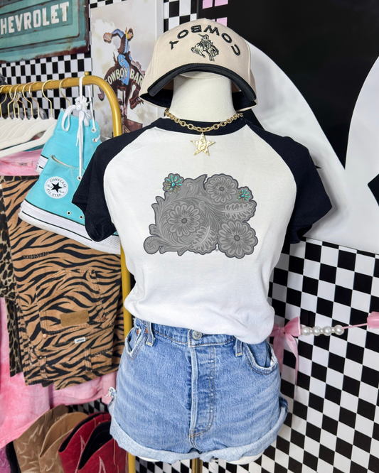 Cowgirl concho  Baby Tee
