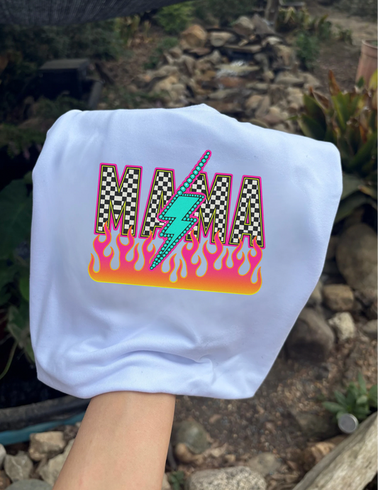 The  groovy mamma sublimation T-shirt