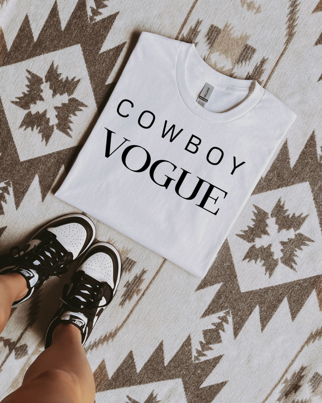 Cowboy Vogue  sublimation T-shirt