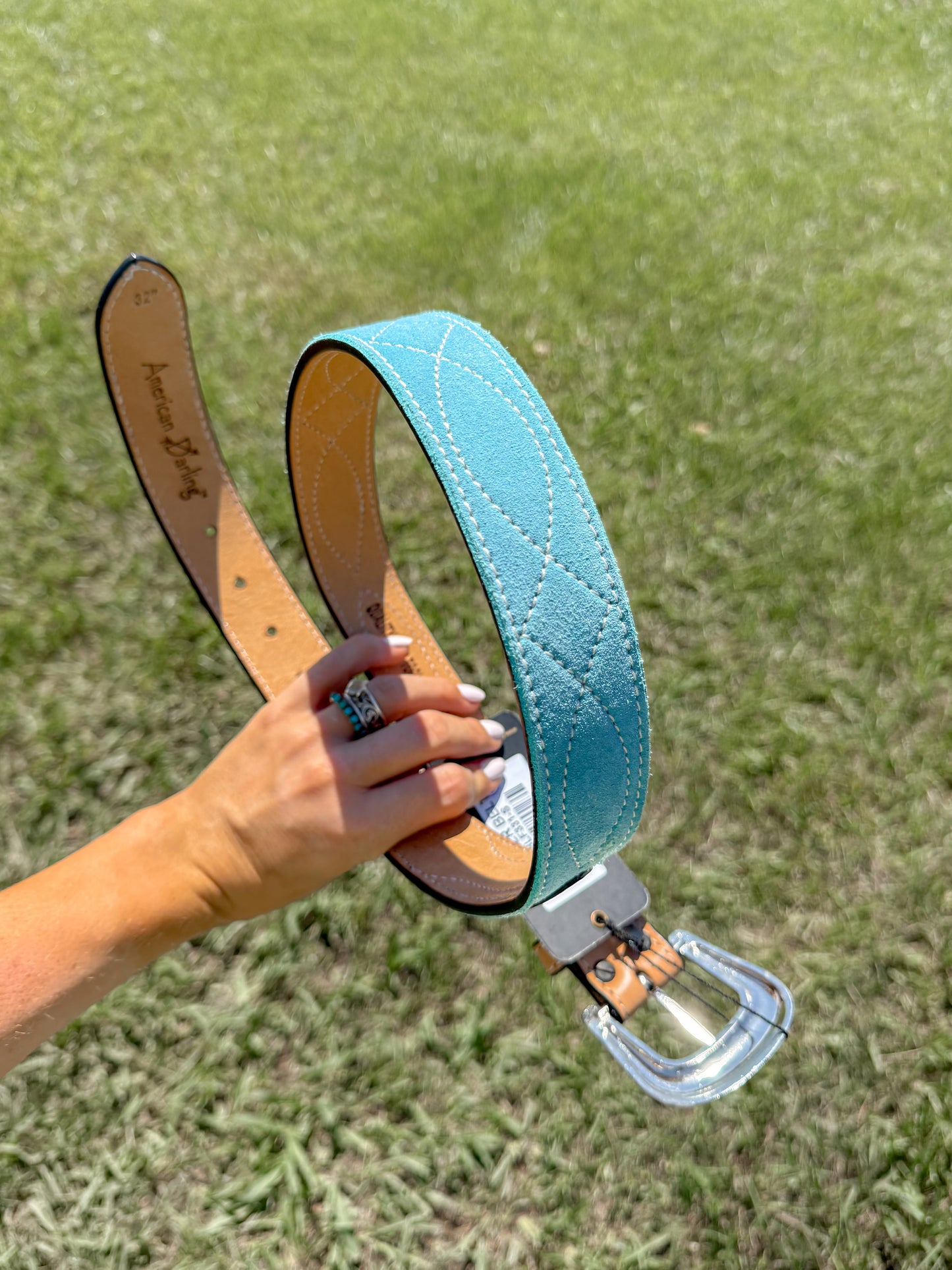 The baby blue belt-32”