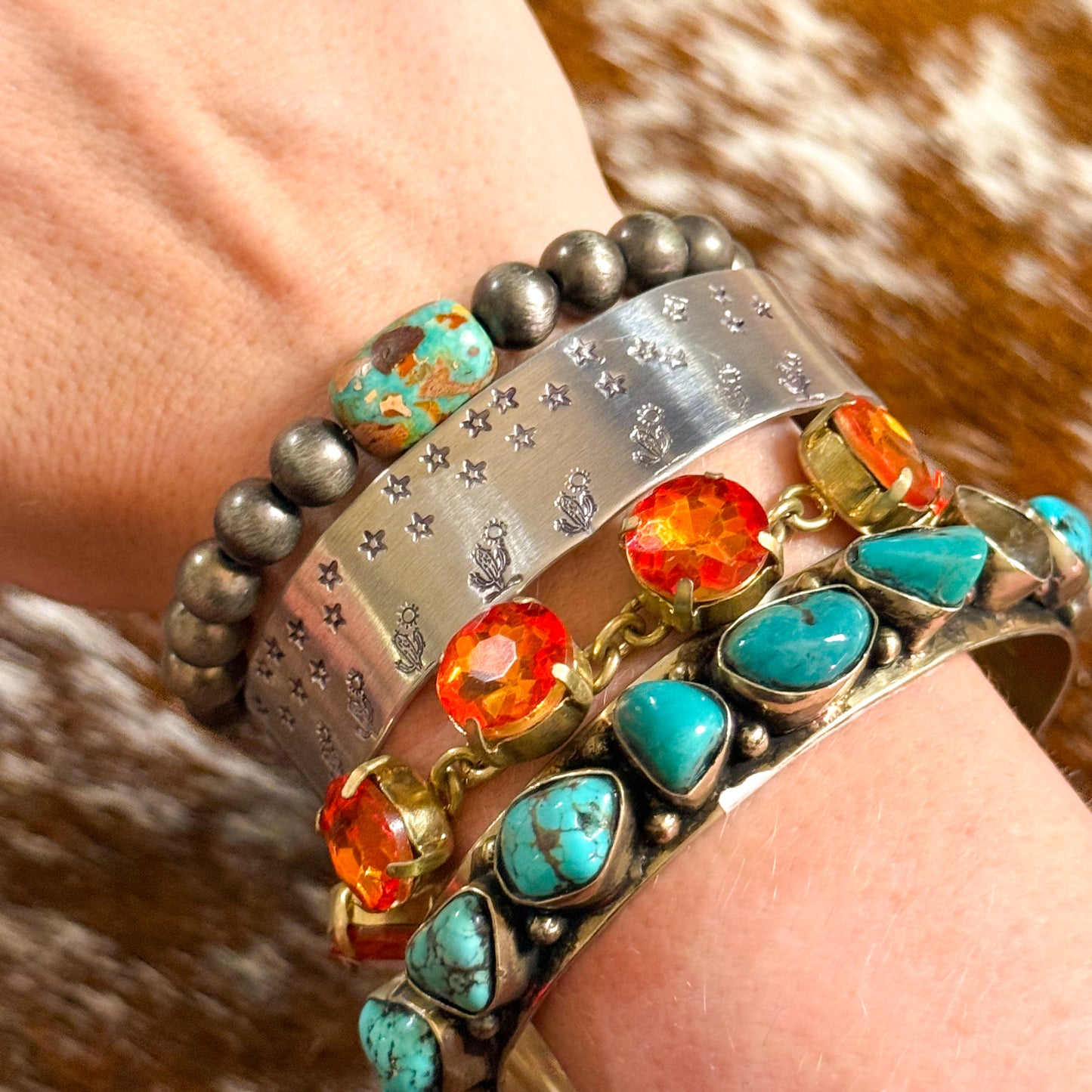 Desert and badlands handmade bracelet