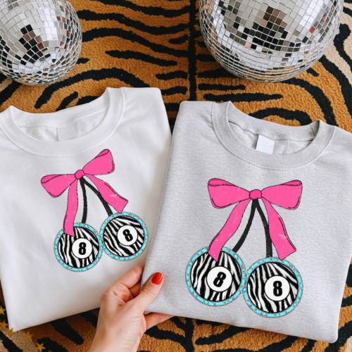 Zebra 8 ball sublimation T-shirt