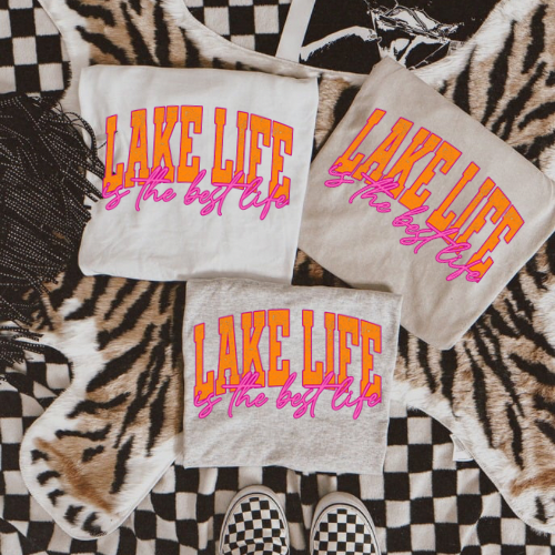 Lake life sublimation T-shirt