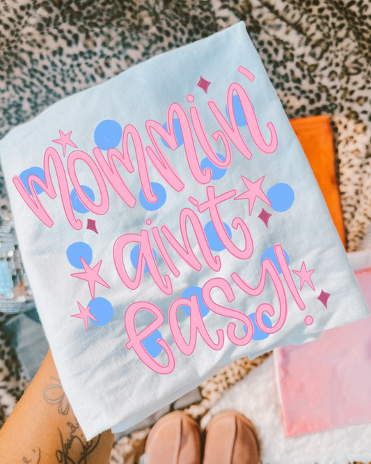 Momin ain’t easy sublimation T-shirt