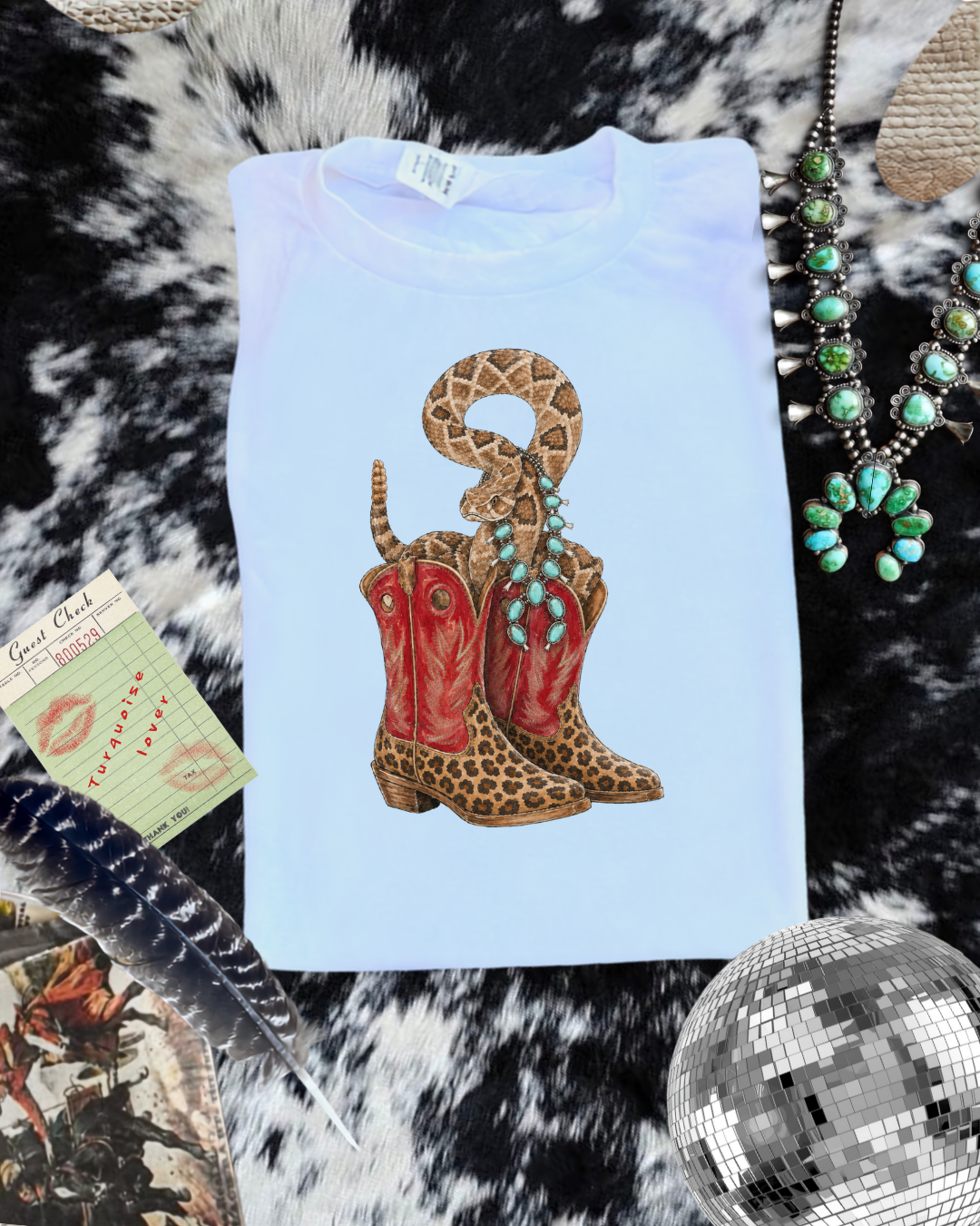 There’s a snake in my boot  sublimation T-shirt