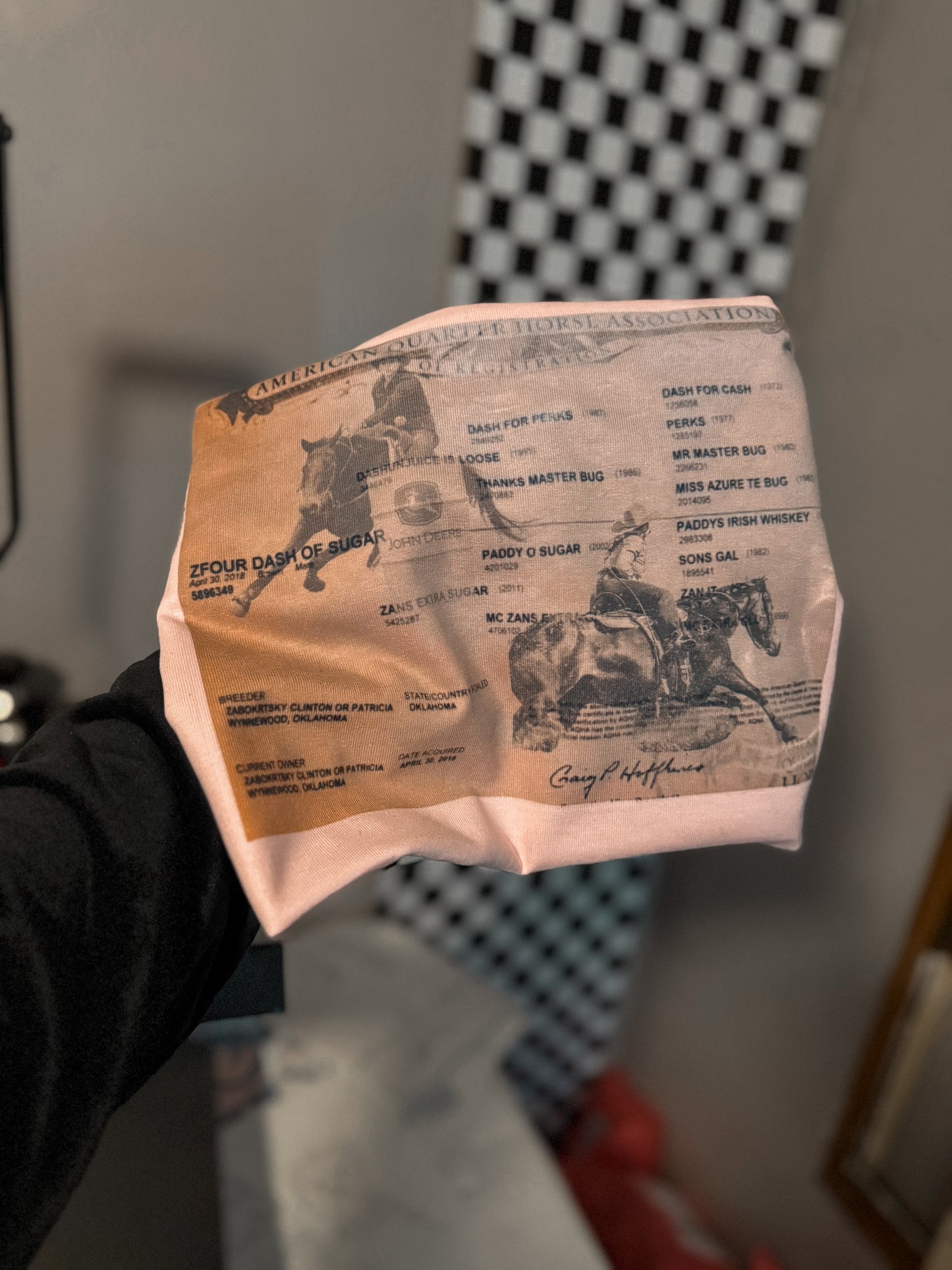 Custom pedigree sweatshirts