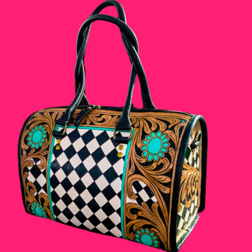 The Checkered Spur exclusive bag