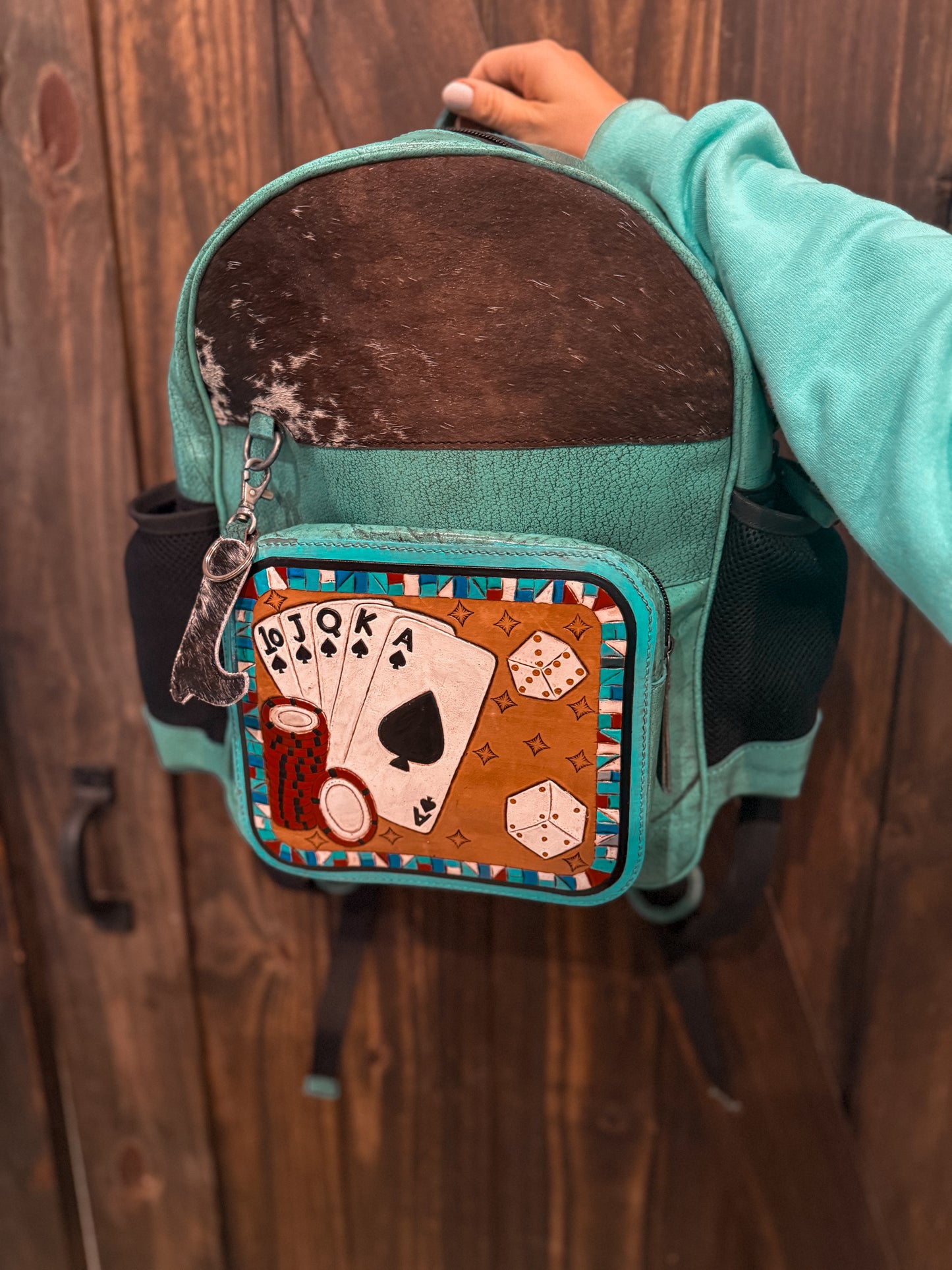 The gambler backpack
