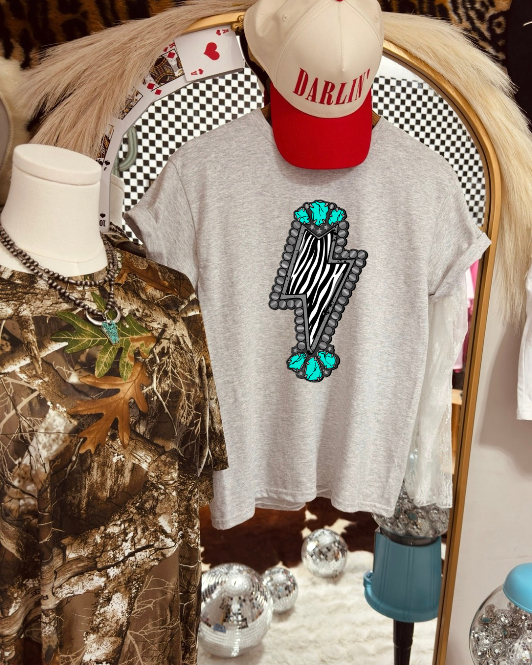 Zebra bolt sublimation T-shirt