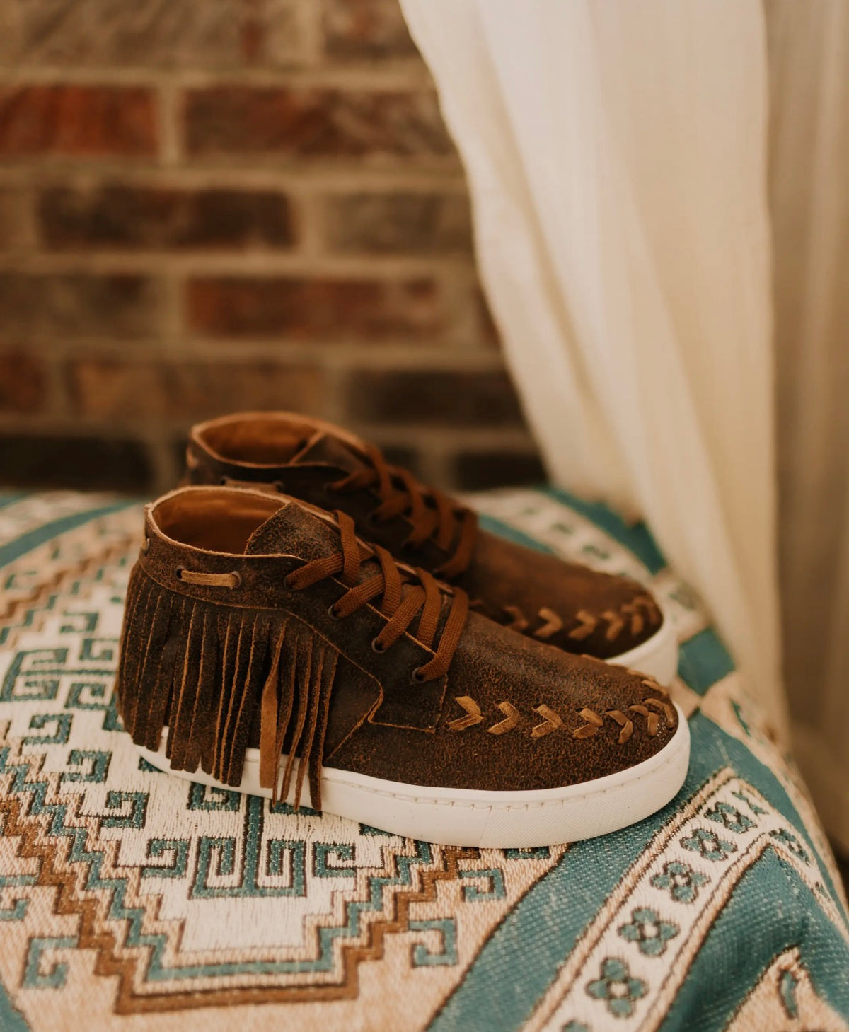 The cowboy sneakers
