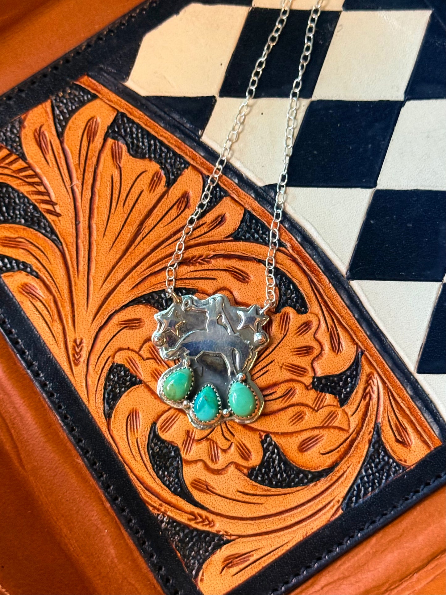 The cosmic cowboy necklace - Kingman