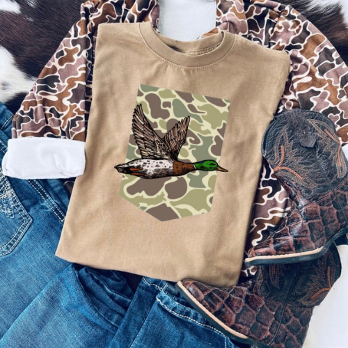 Waterfowl design men’s/boys sublimation T-shirt