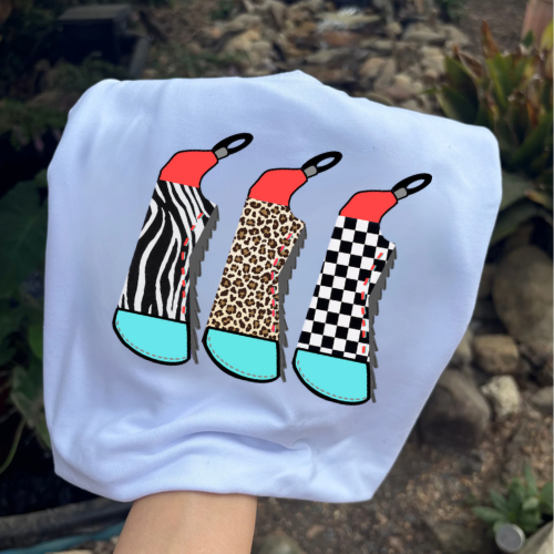 Out west chaps sublimation T-shirt