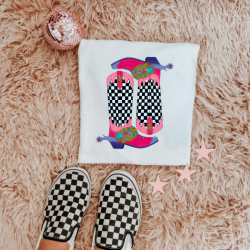 The groovy boots  sublimation  T-shirt