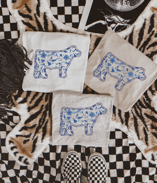 Show steer sublimation T-shirt