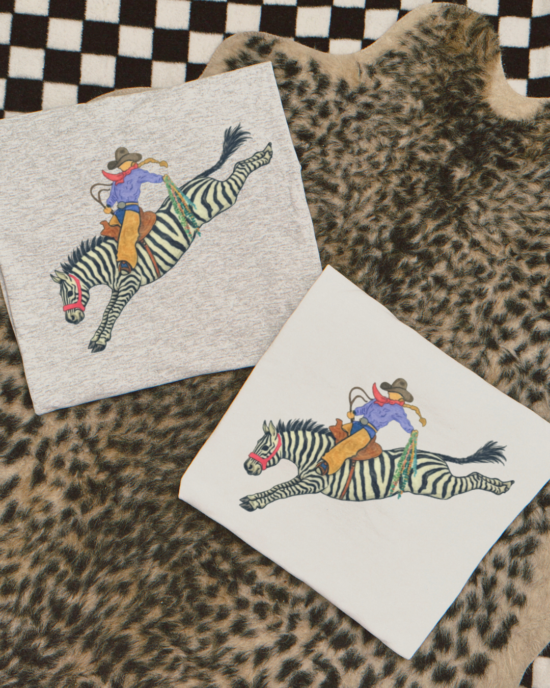 The Bucking Zebra sublimation T-shirt