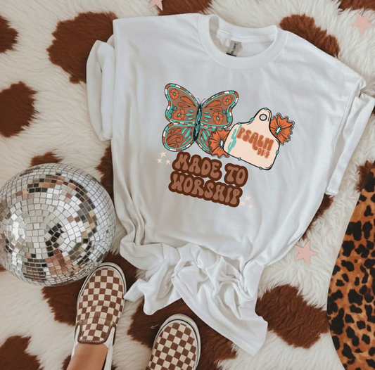 Made to worship sublimation T-shirt