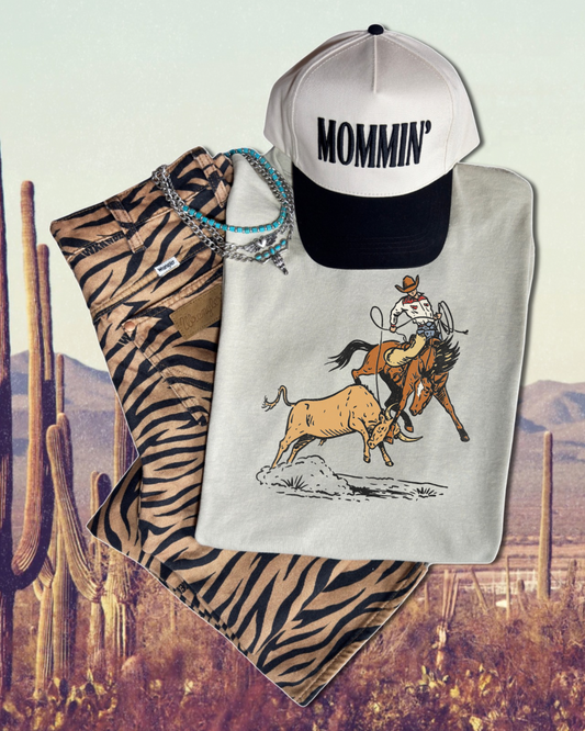 The cattle predicament sublimation T-shirt