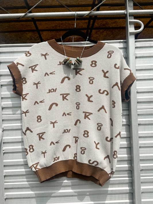 Cowgirl Code Sweater Top