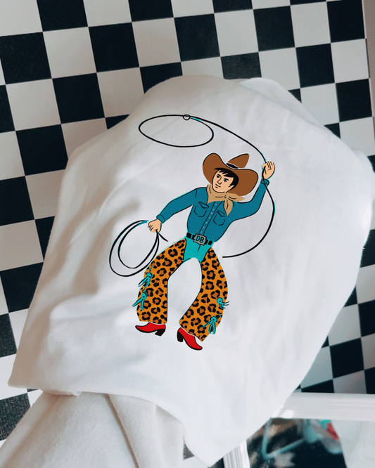 Vintage cowboy  sublimation T-shirt