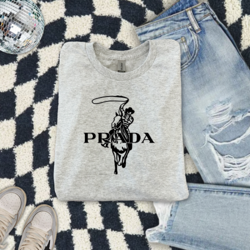 Upscale cowboy  tee sublimation T-shirt