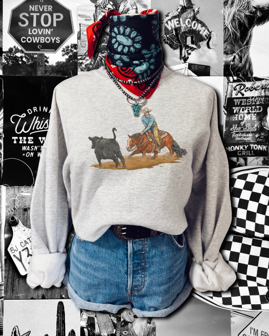 The cutting horse sweatshirt