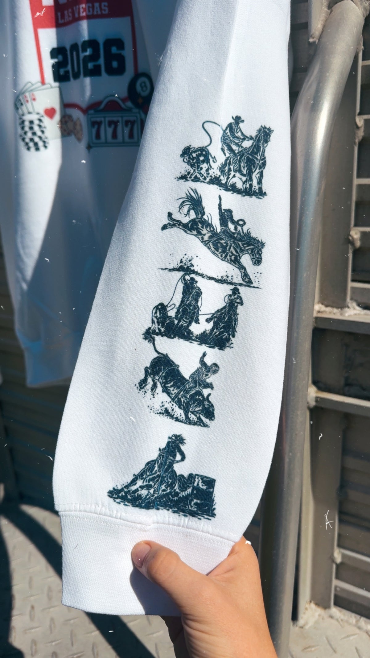 LAS VEGAS 2026 rodeo event sweatshirt