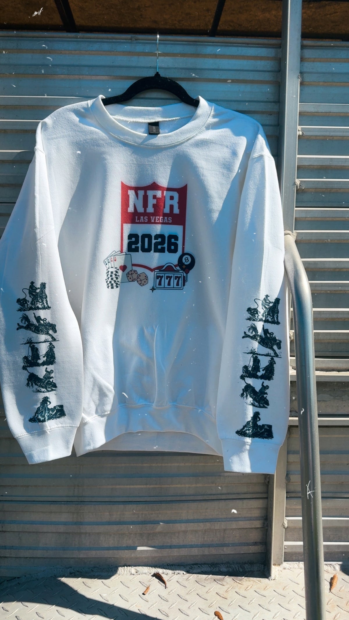 LAS VEGAS 2026 rodeo event sweatshirt
