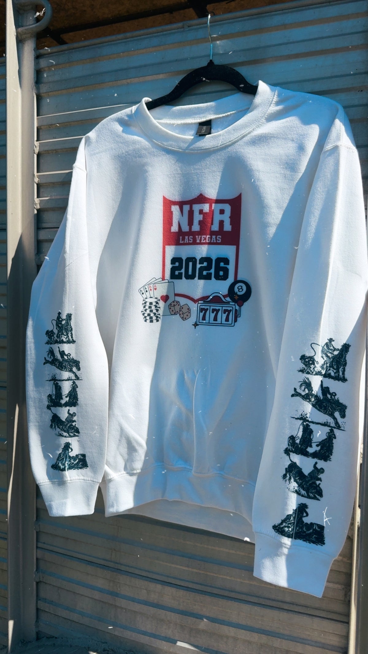 LAS VEGAS 2026 rodeo event sweatshirt