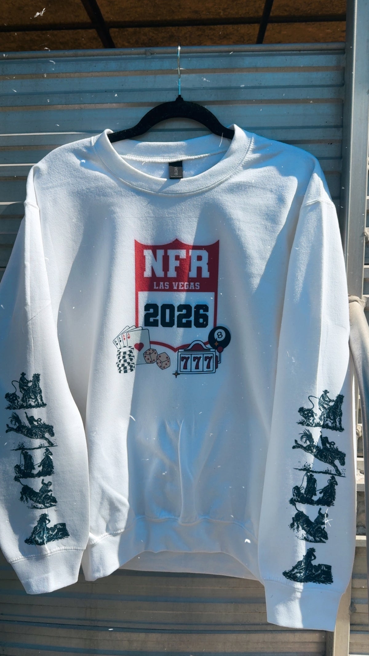 LAS VEGAS 2026 rodeo event sweatshirt