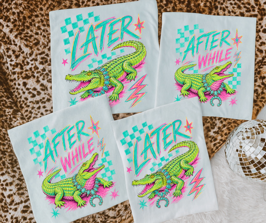 Later gator  sublimation T-shirt