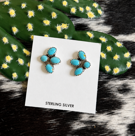 Turquoise mini clusters