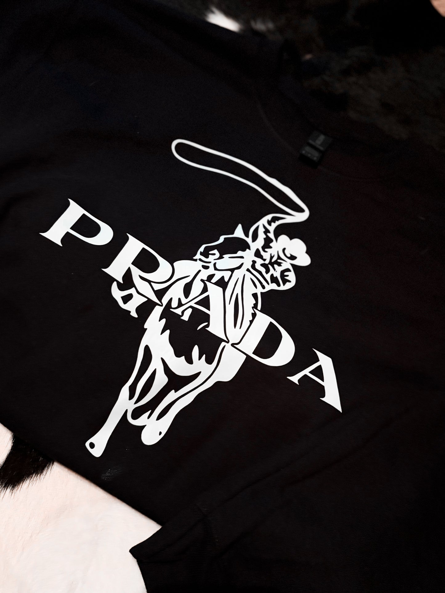 Upscale cowboy sweatshirt
