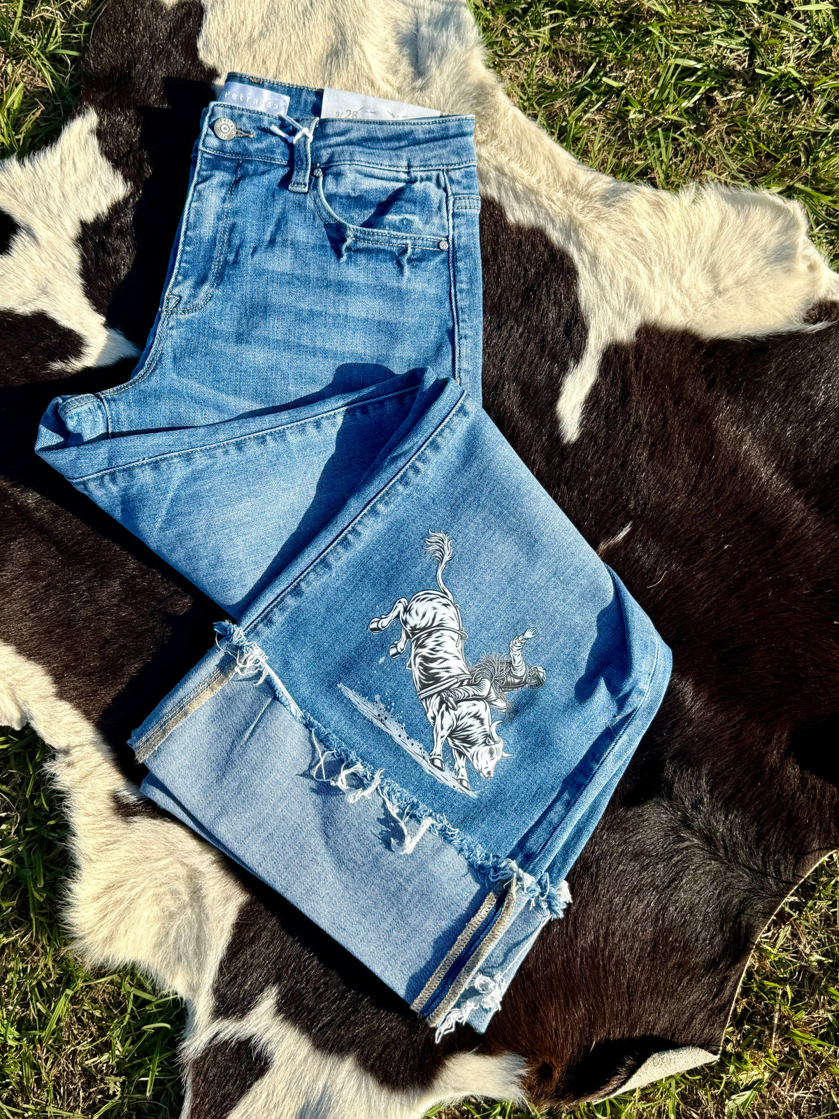 The rodeo relict bull riding jeans