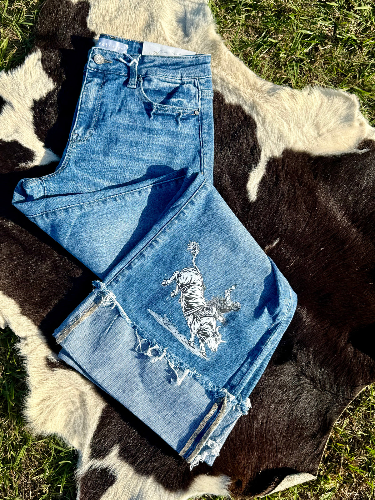The rodeo relict bull riding jeans