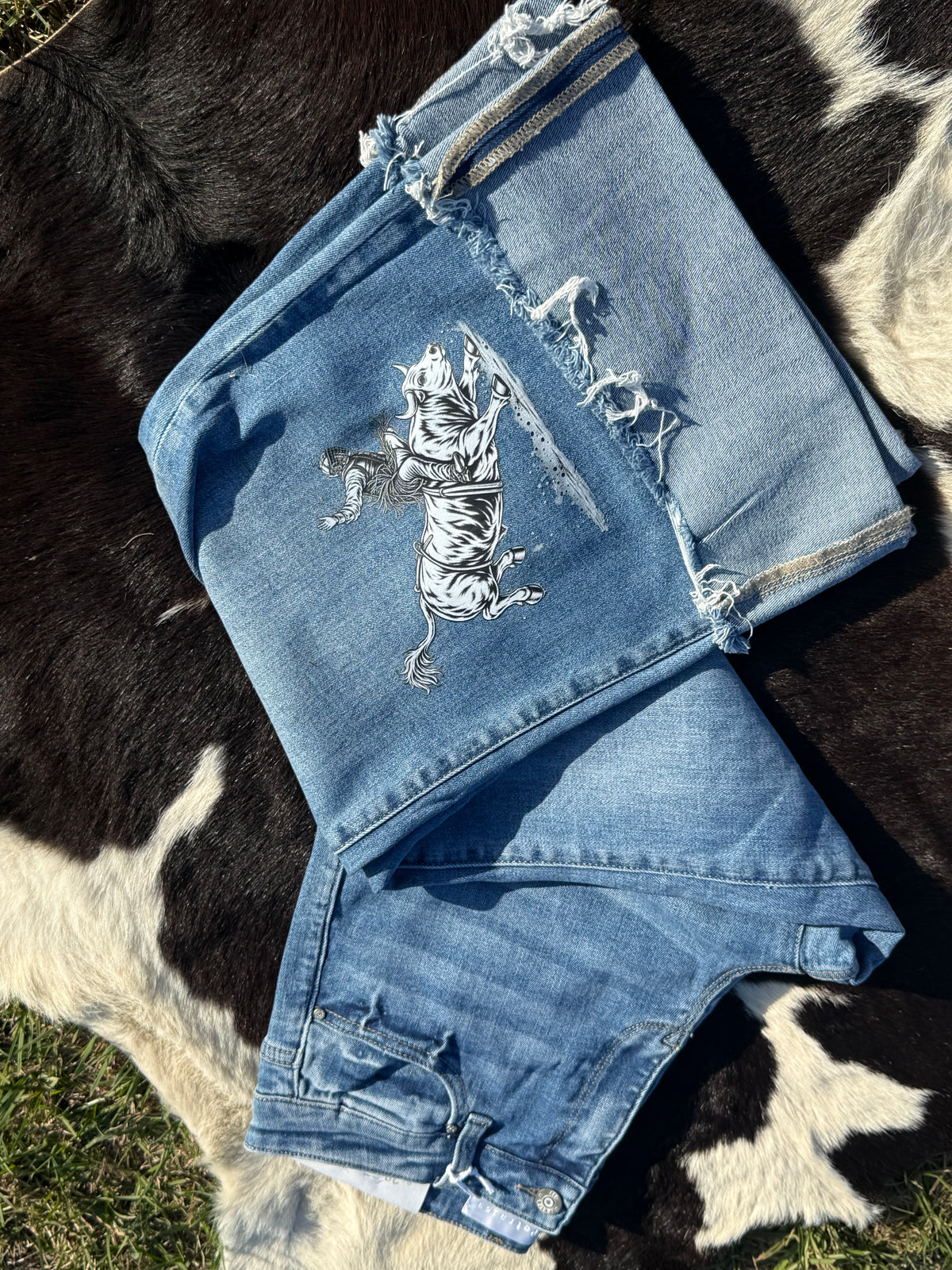 The rodeo relict bull riding jeans