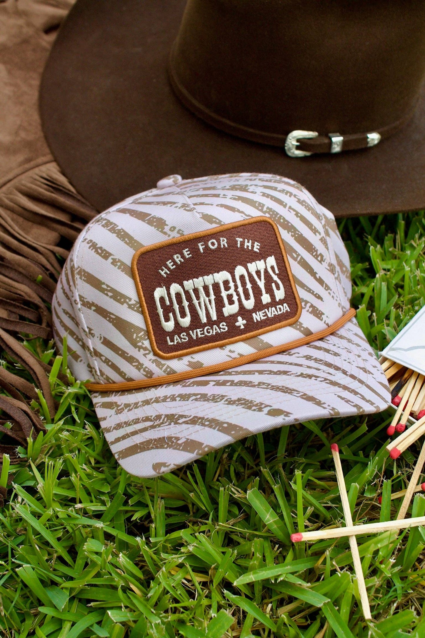 HERE FOR THE COWBOYS CANVAS CAP
