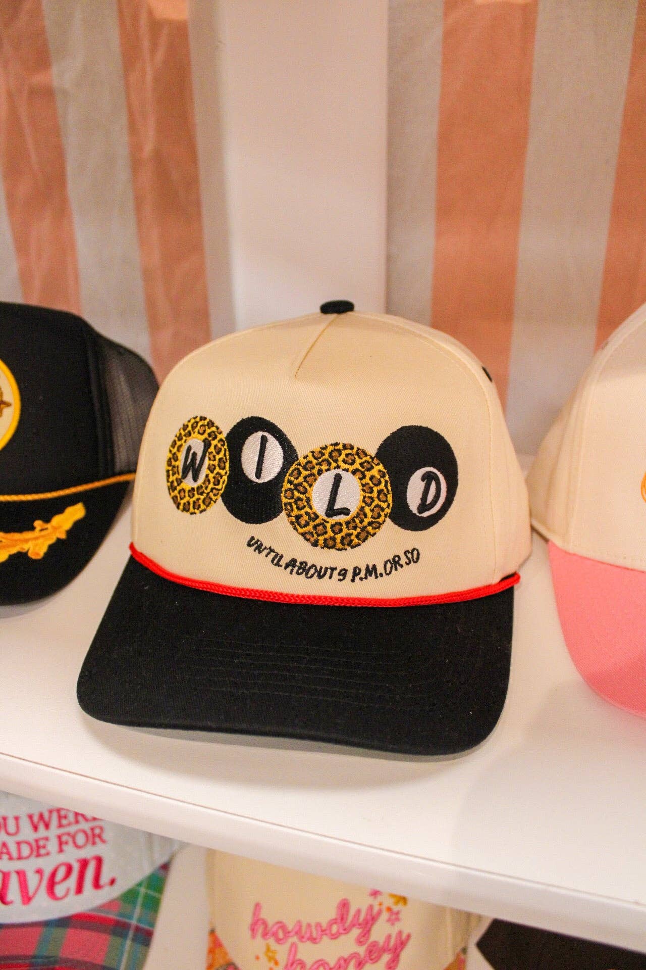 A LITTLE WILD CANVAS CAP