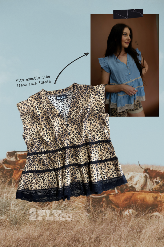 LLANO LACE *LEOPARD