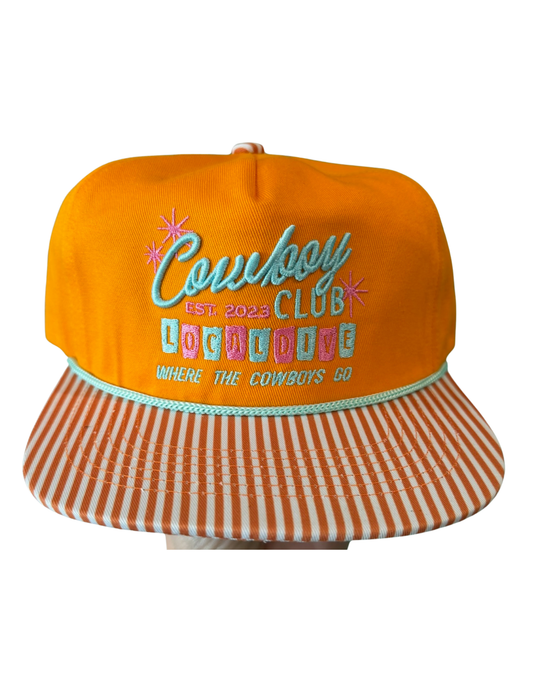 COWBOY CLUB CANVAS CAP