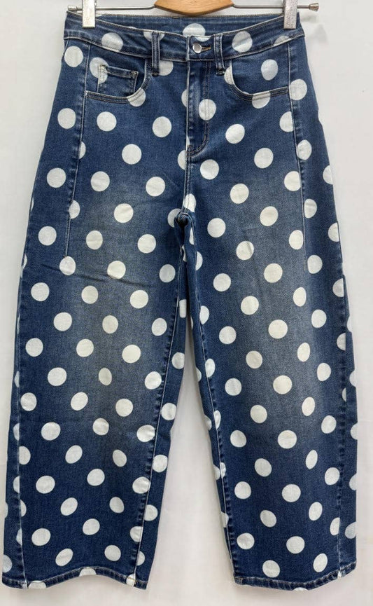 The polka cowboy pants